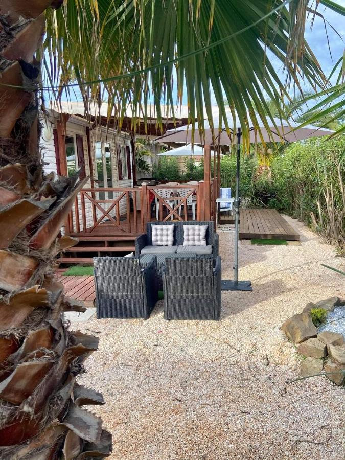 Camping Le Clos Du Thym Argelès-sur-Mer Exteriör bild